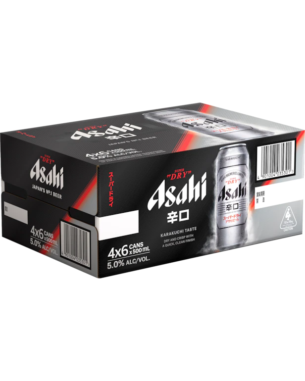 Asahi Brewery Super Dry 500 mL